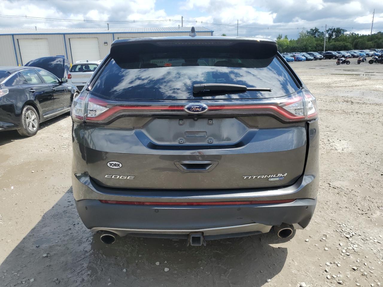 2016 Ford Edge Titanium VIN: 2FMPK4K95GBB90989 Lot: 66139814