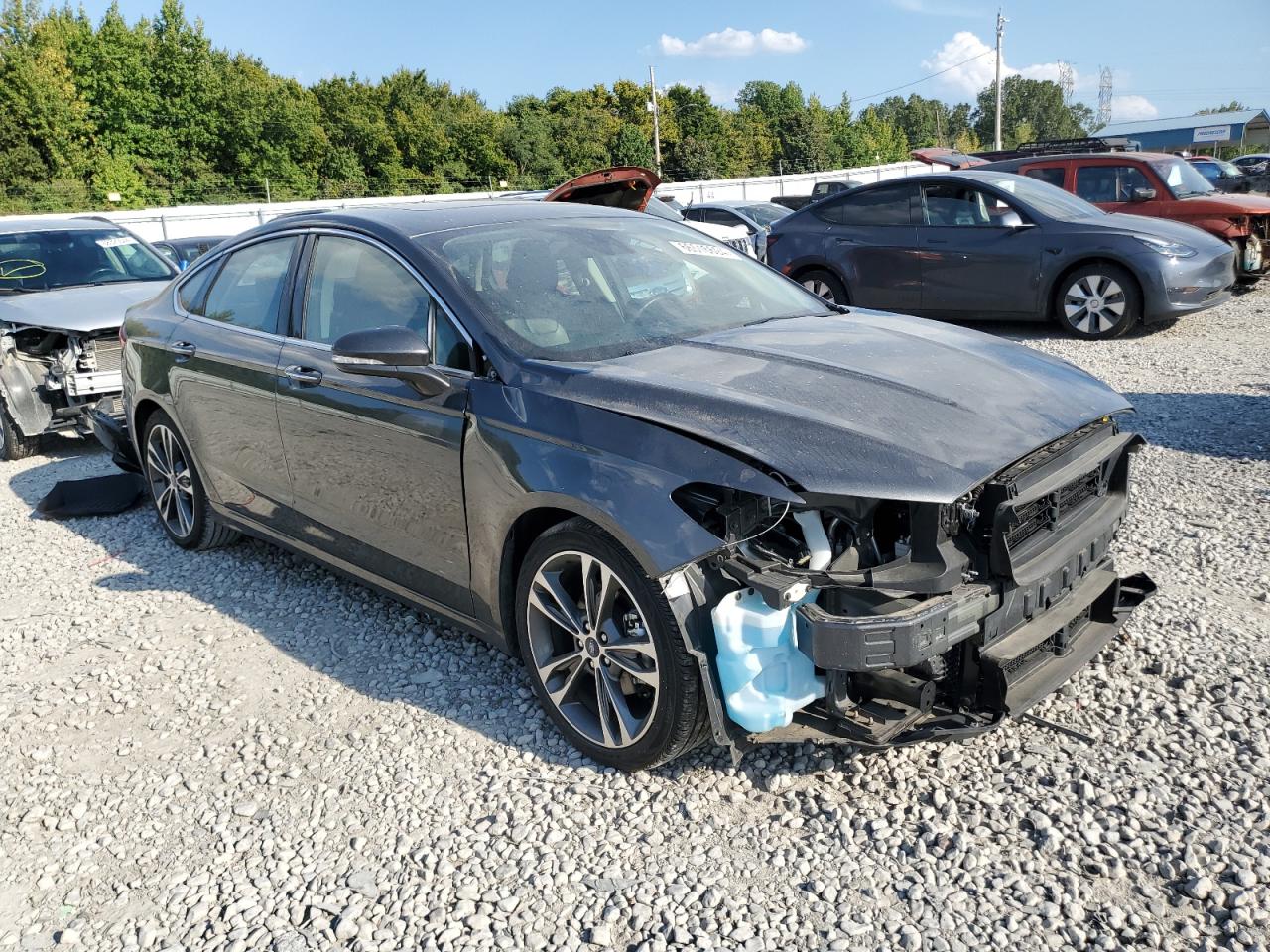 2020 Ford Fusion Titanium VIN: 3FA6P0K93LR197628 Lot: 66516694