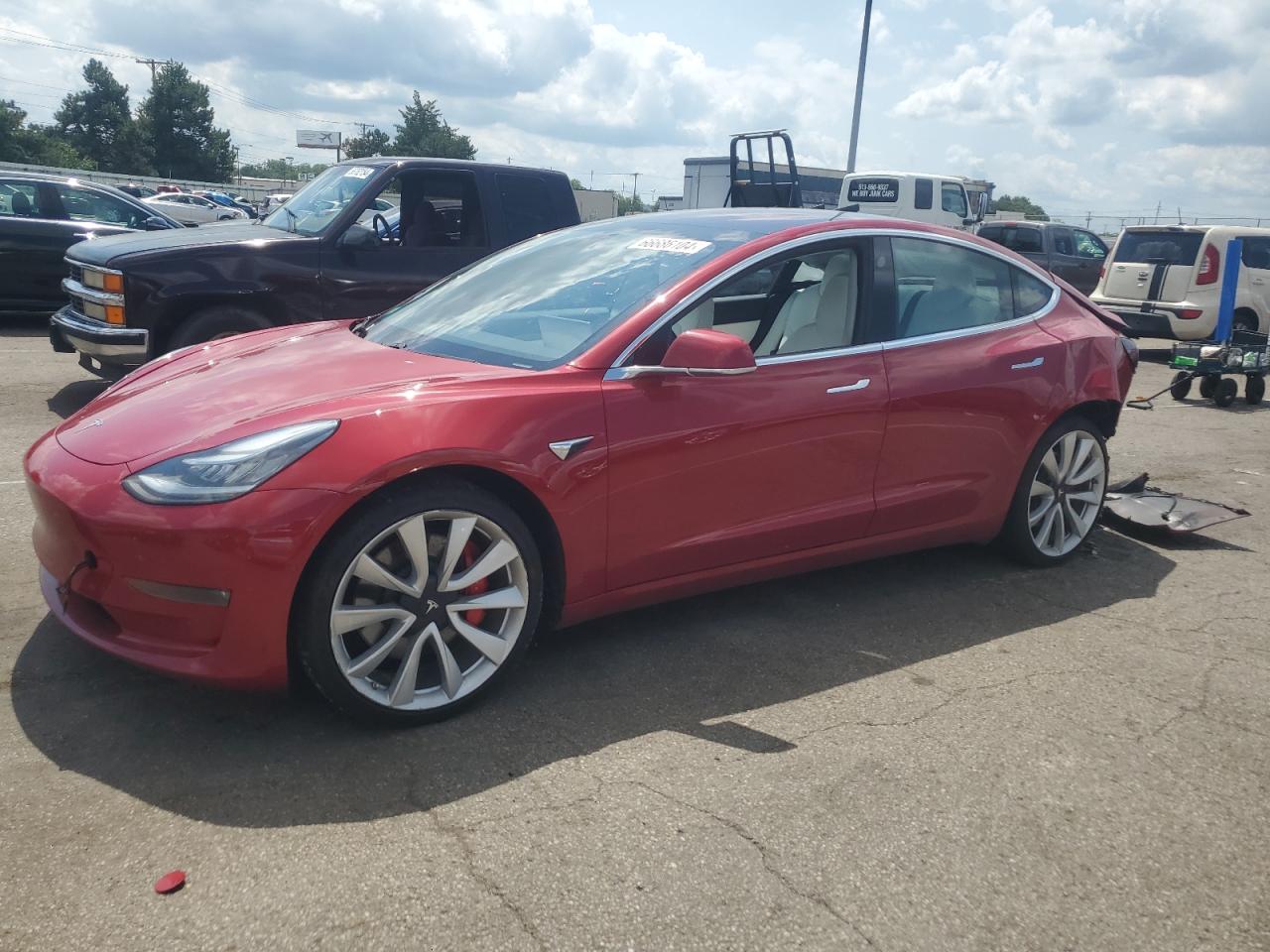 5YJ3E1EB7JF079944 2018 TESLA MODEL 3 - Image 1