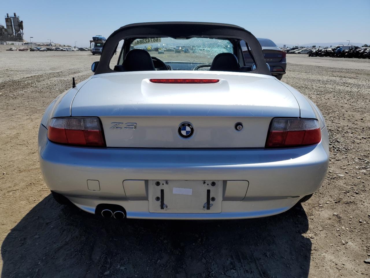 1997 BMW Z3 2.8 VIN: 4USCJ3325VLC04370 Lot: 68742384