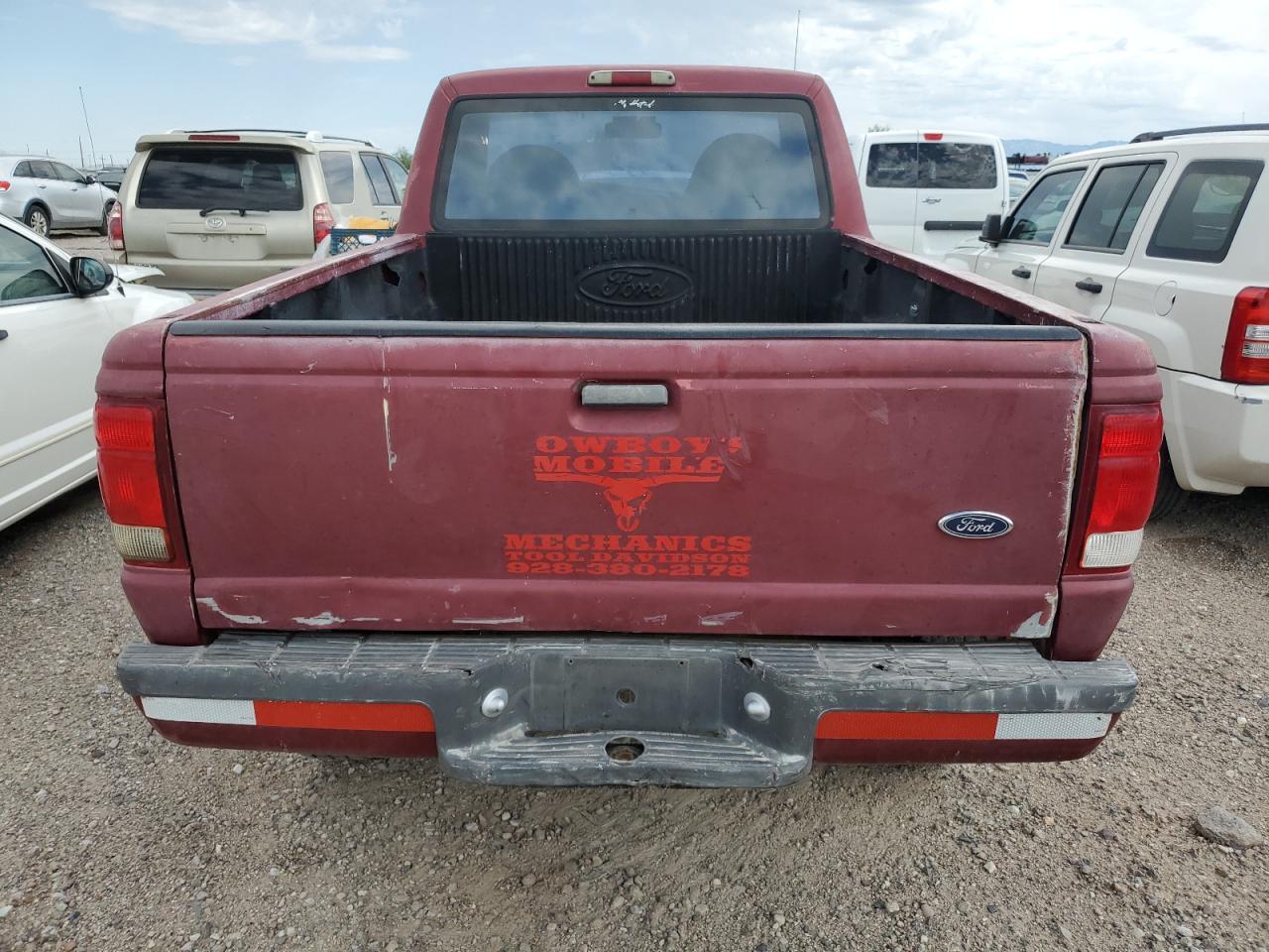 2000 Ford Ranger VIN: 1FTYR10V1YPA69714 Lot: 66209844
