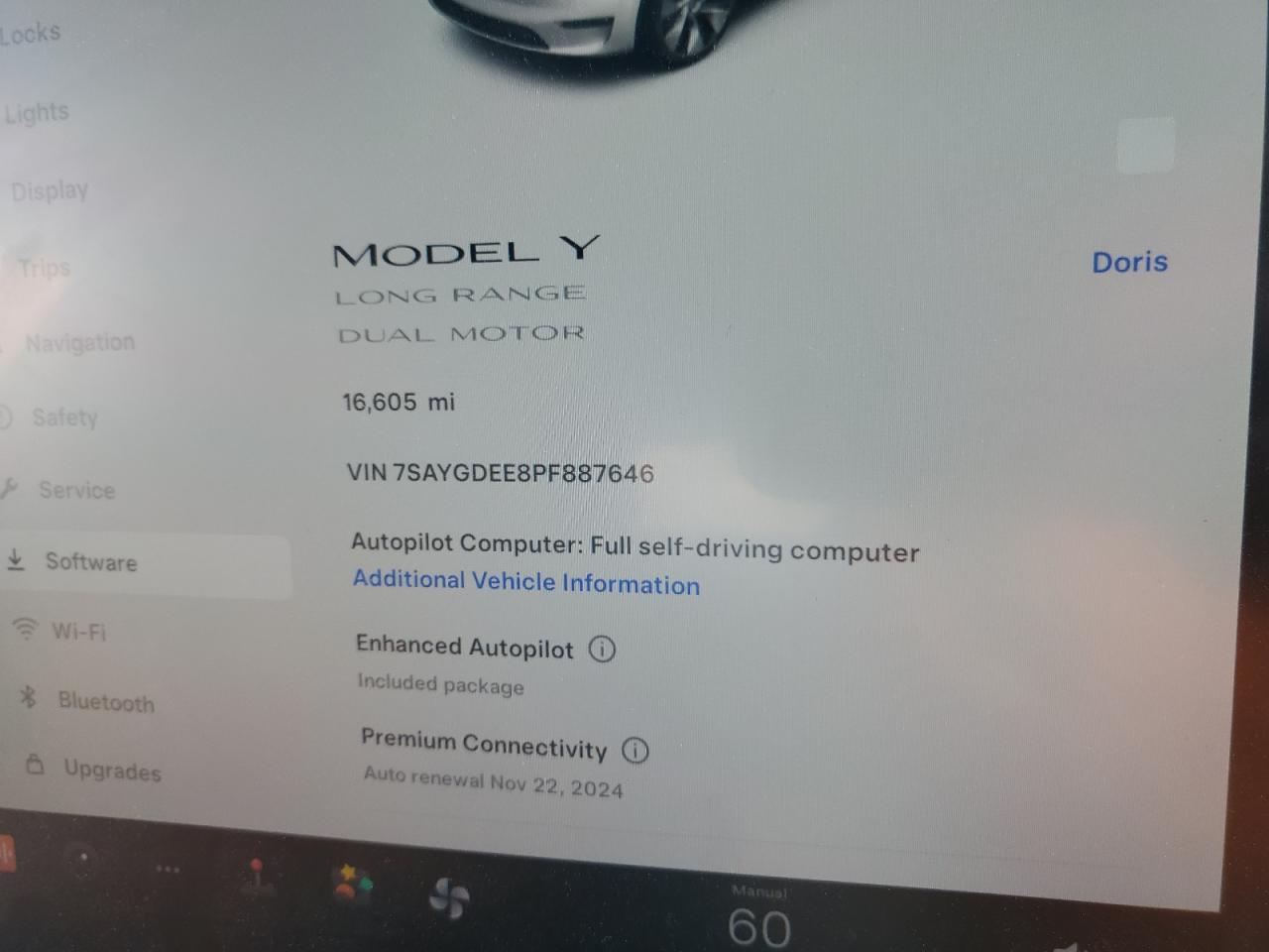 7SAYGDEE8PF887646 2023 Tesla Model Y