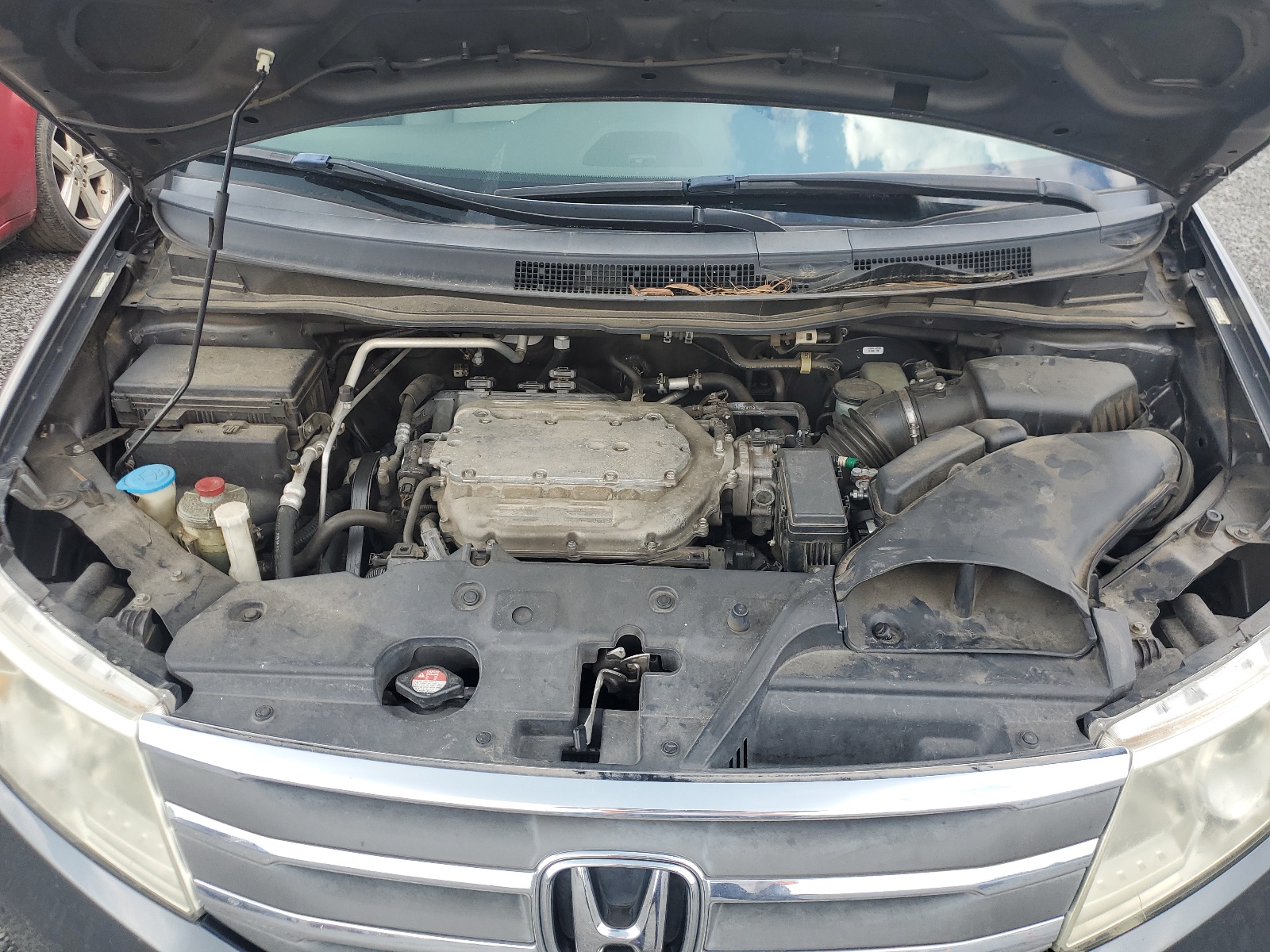 5FNRL5H91CB130566 2012 Honda Odyssey Touring