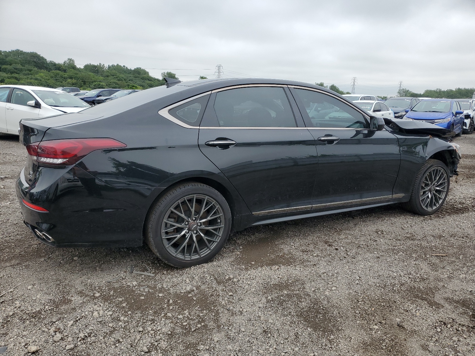 2018 Genesis G80 Sport vin: KMHGN4JB5JU228640