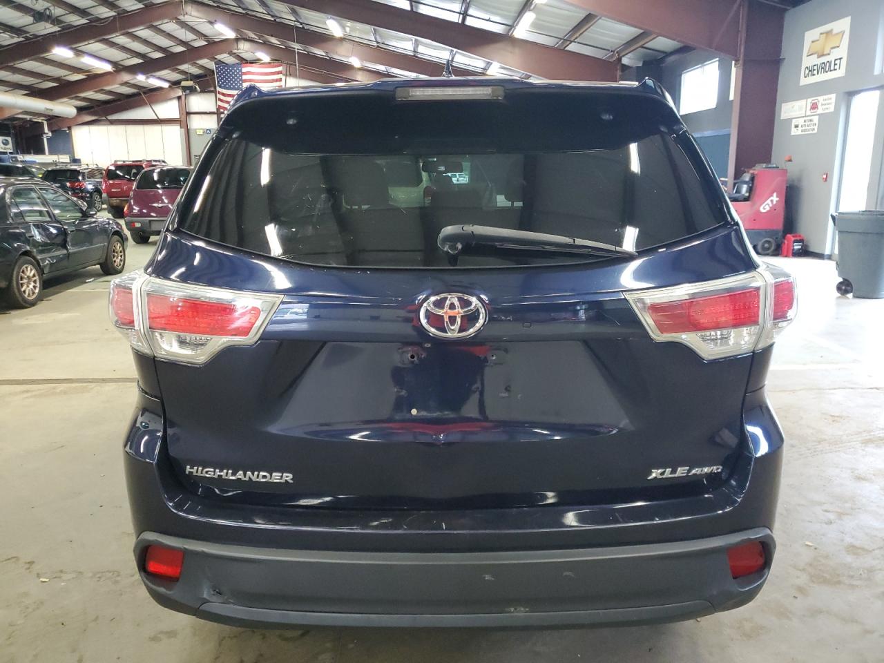 2015 Toyota Highlander Xle VIN: 5TDJKRFH7FS152556 Lot: 66804004