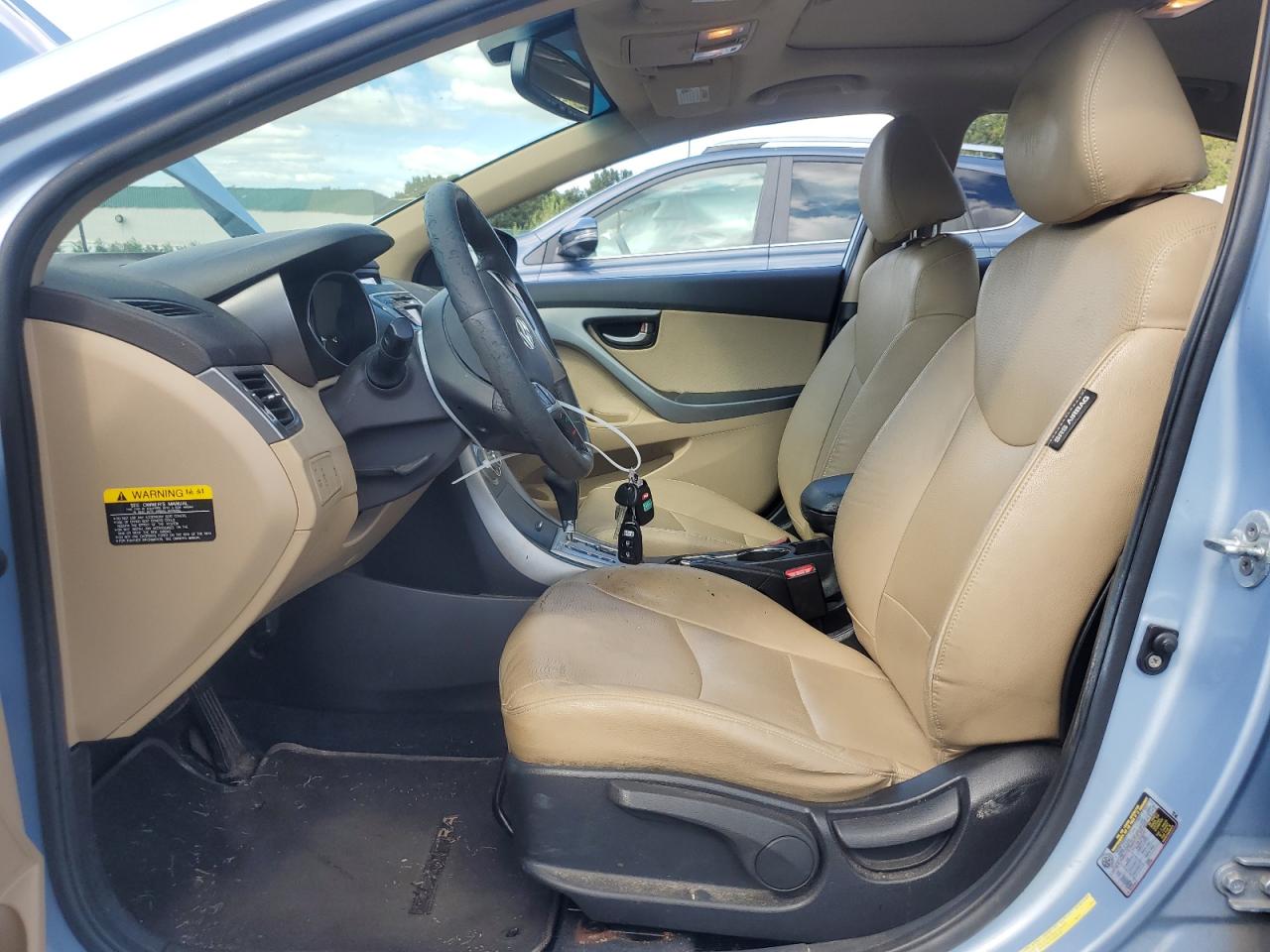 2012 Hyundai Elantra Gls VIN: KMHDH4AE2CU226576 Lot: 69782474