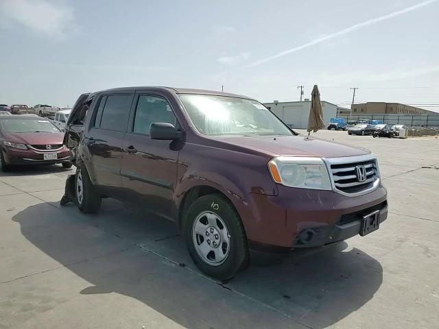 2014 Honda Pilot Lx VIN: 5FNYF3H22EB010854 Lot: 65432464