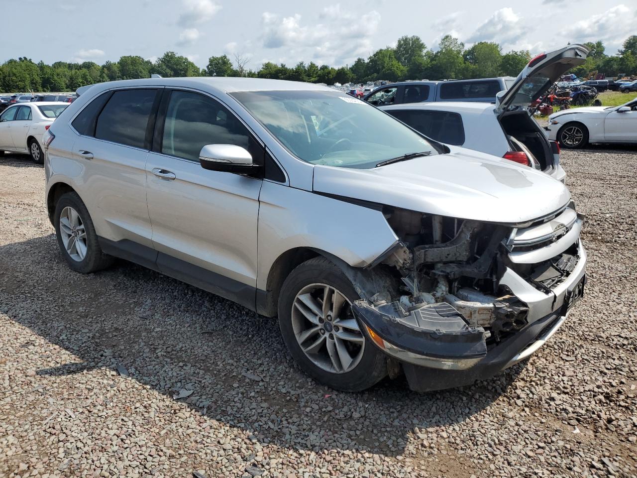 2015 Ford Edge Sel VIN: 2FMTK4J81FBB51323 Lot: 66364084