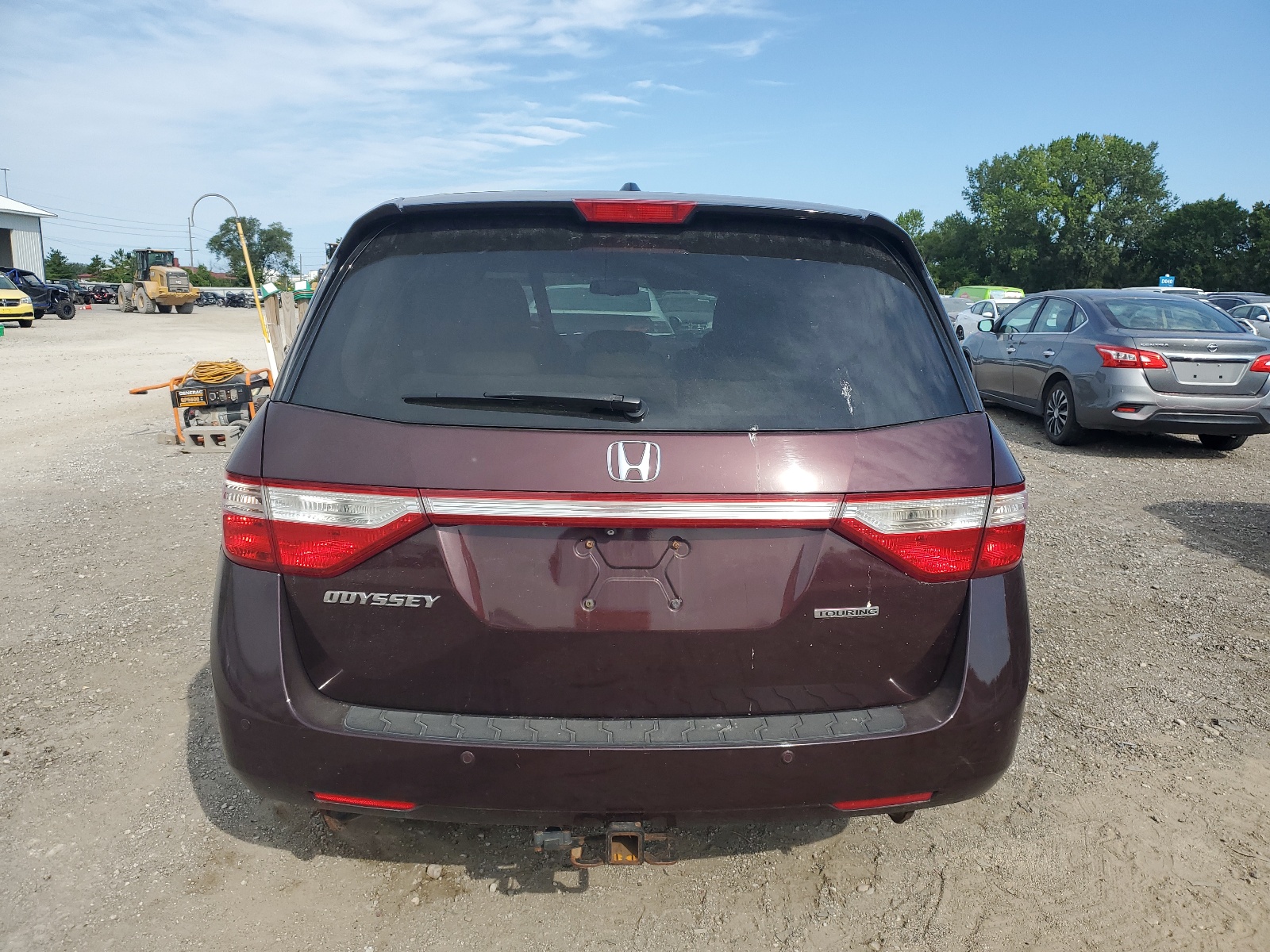 5FNRL5H90CB137508 2012 Honda Odyssey Touring