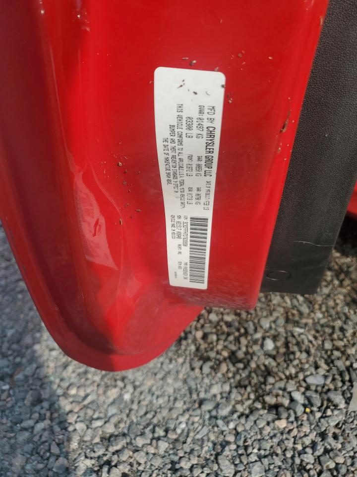 2013 Fiat 500 Abarth VIN: 3C3CFFFH7DT633930 Lot: 66506764