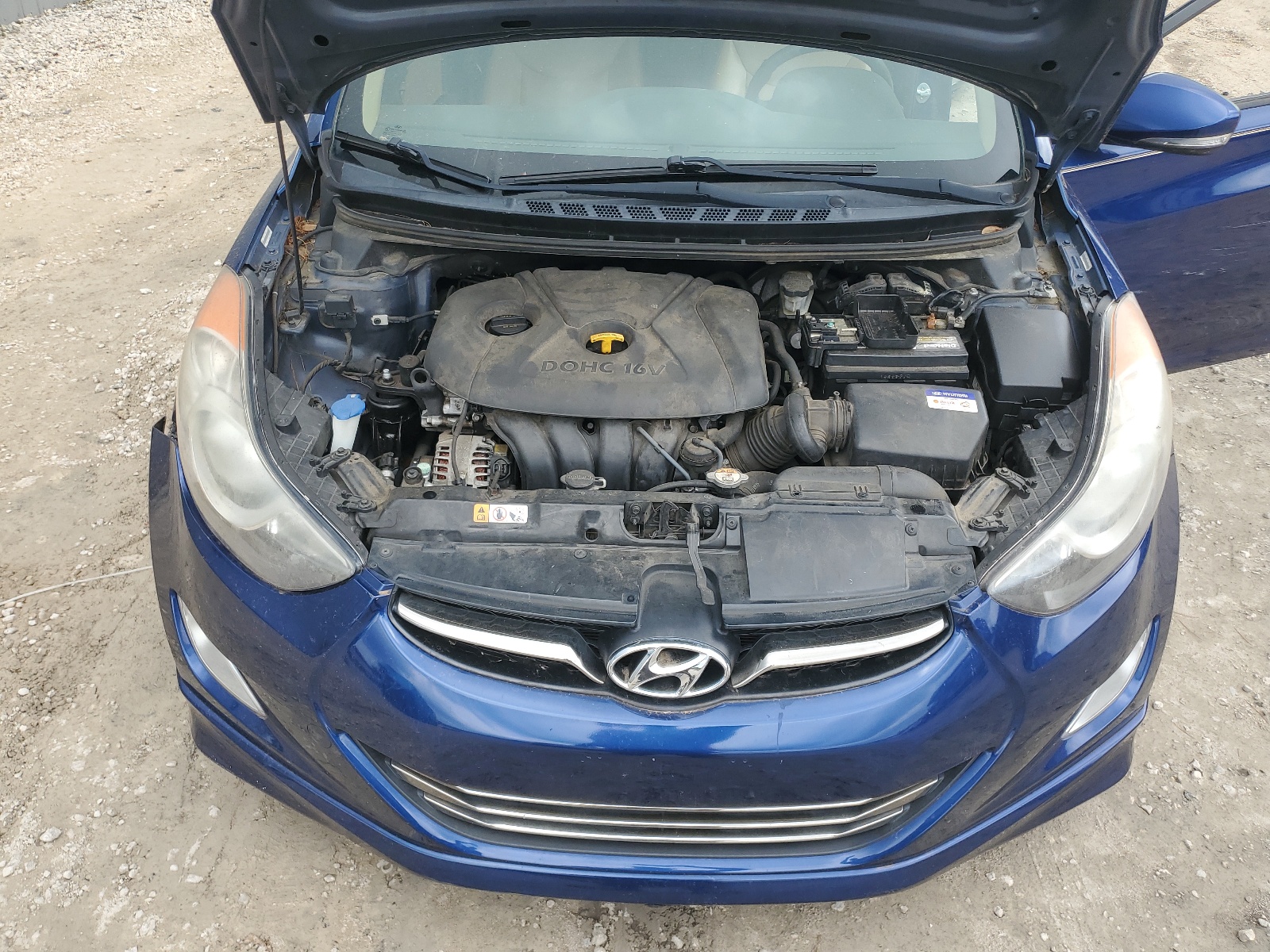 KMHDH4AE6DU635875 2013 Hyundai Elantra Gls