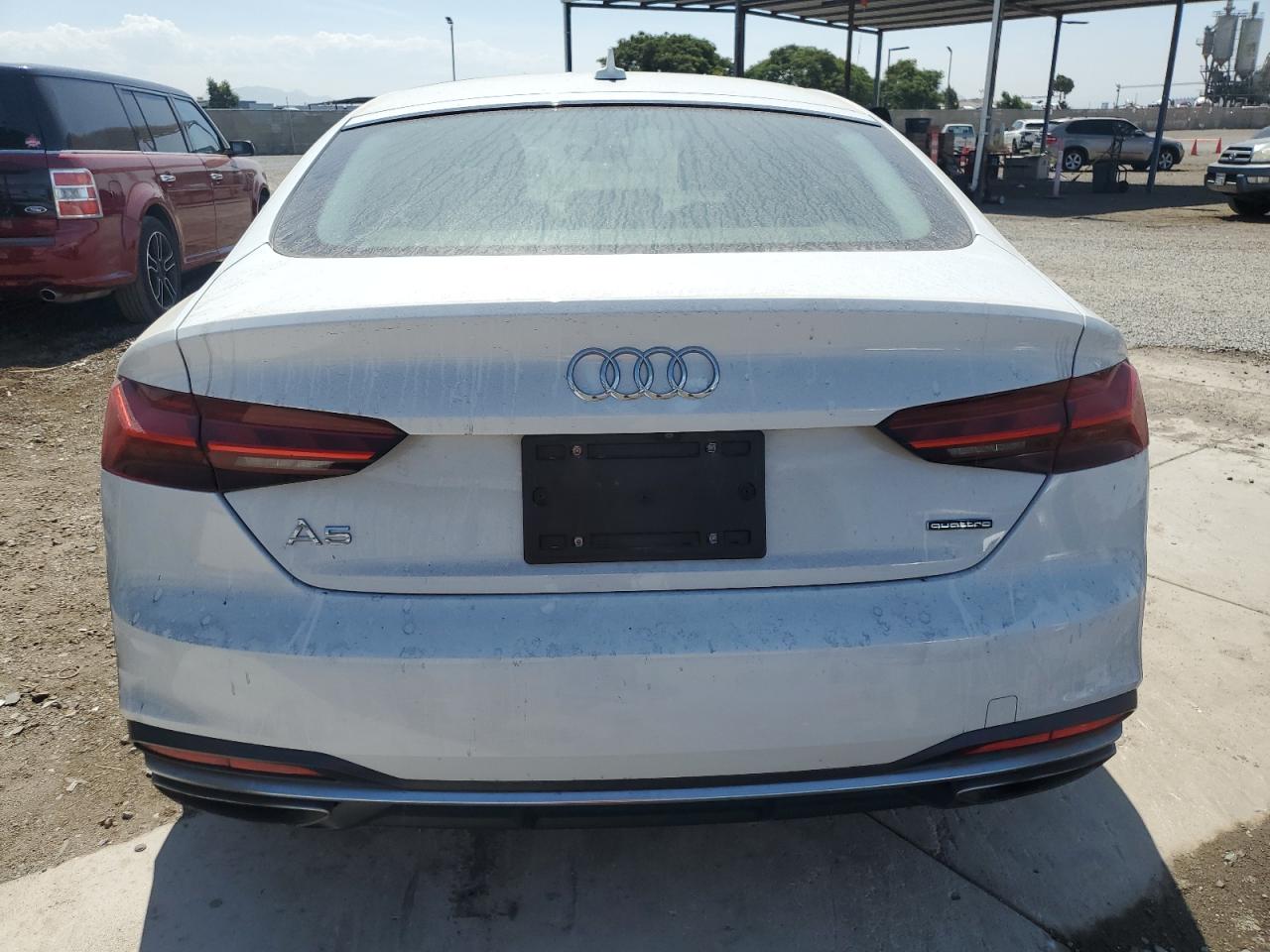 2020 Audi A5 Premium VIN: WAUANCF52LA004024 Lot: 65481524