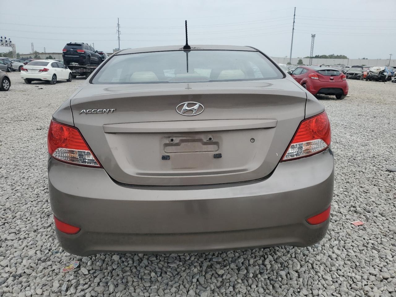 2012 Hyundai Accent Gls VIN: KMHCU4AE4CU135428 Lot: 67485744