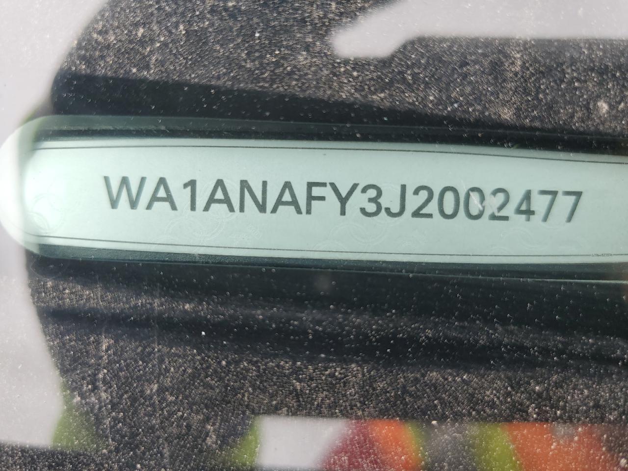 2018 Audi Q5 Premium VIN: WA1ANAFY3J2002477 Lot: 60904575