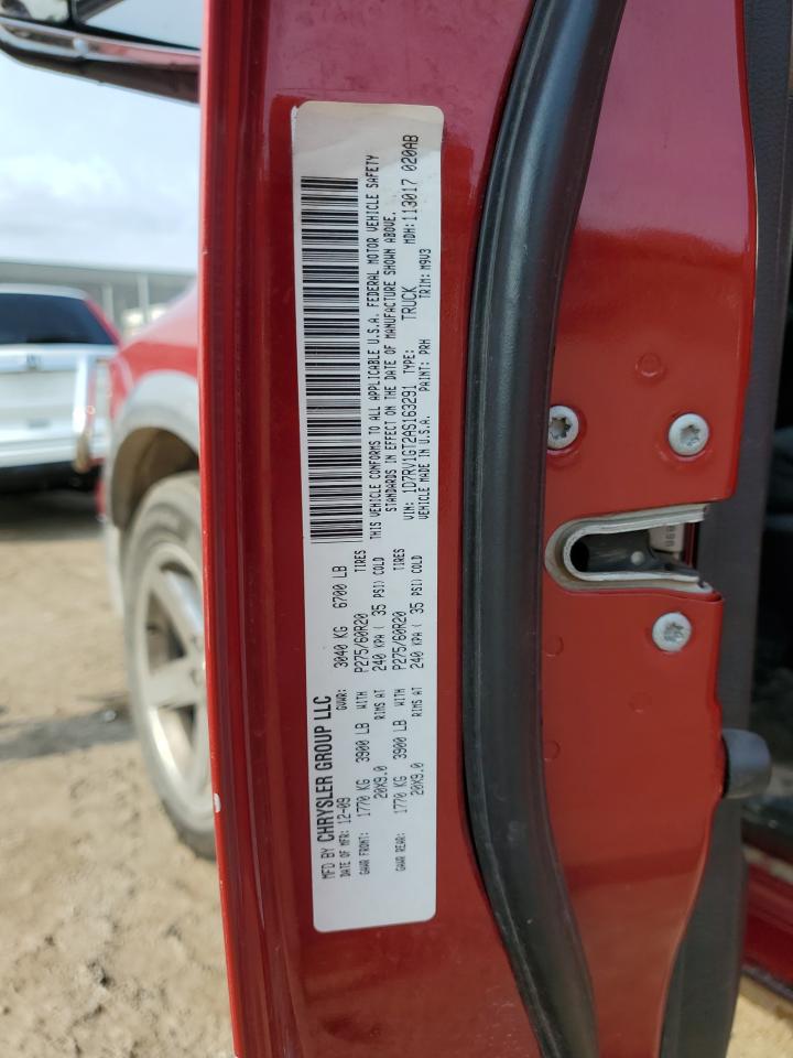 2010 Dodge Ram 1500 VIN: 1D7RV1GT2AS163291 Lot: 65987434