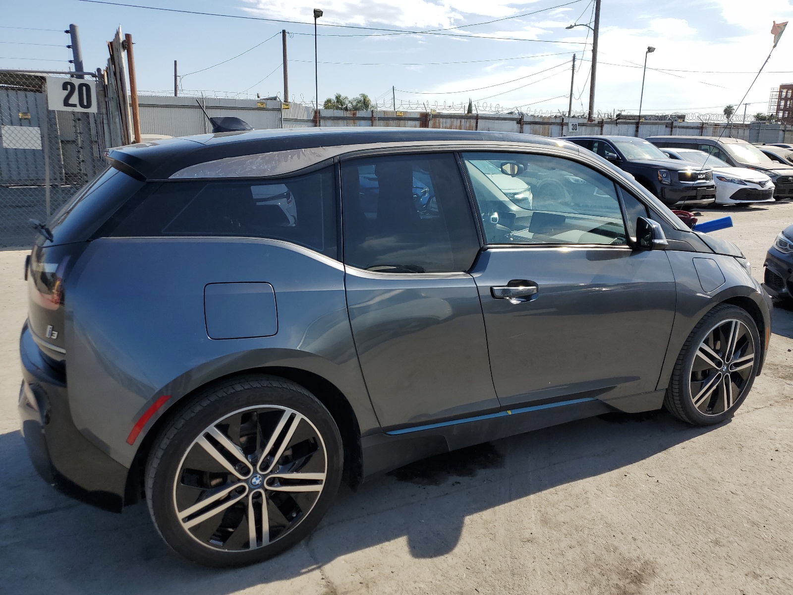 2018 BMW I3 Rex vin: WBY7Z4C50JVD95743