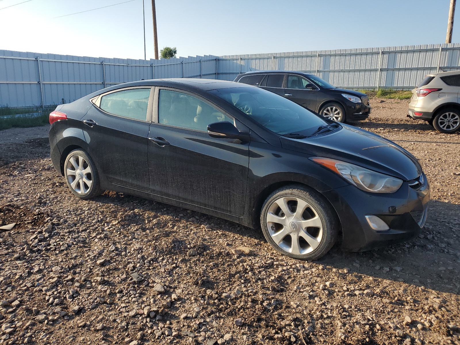 2012 Hyundai Elantra Gls vin: KMHDH4AE0CU185803