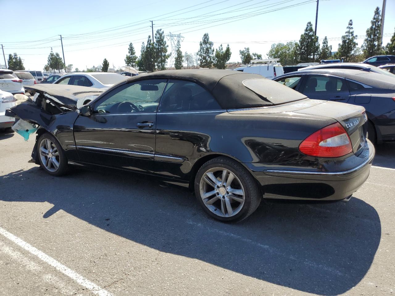 2008 Mercedes-Benz Clk 350 VIN: WDBTK56F68T099156 Lot: 66755314