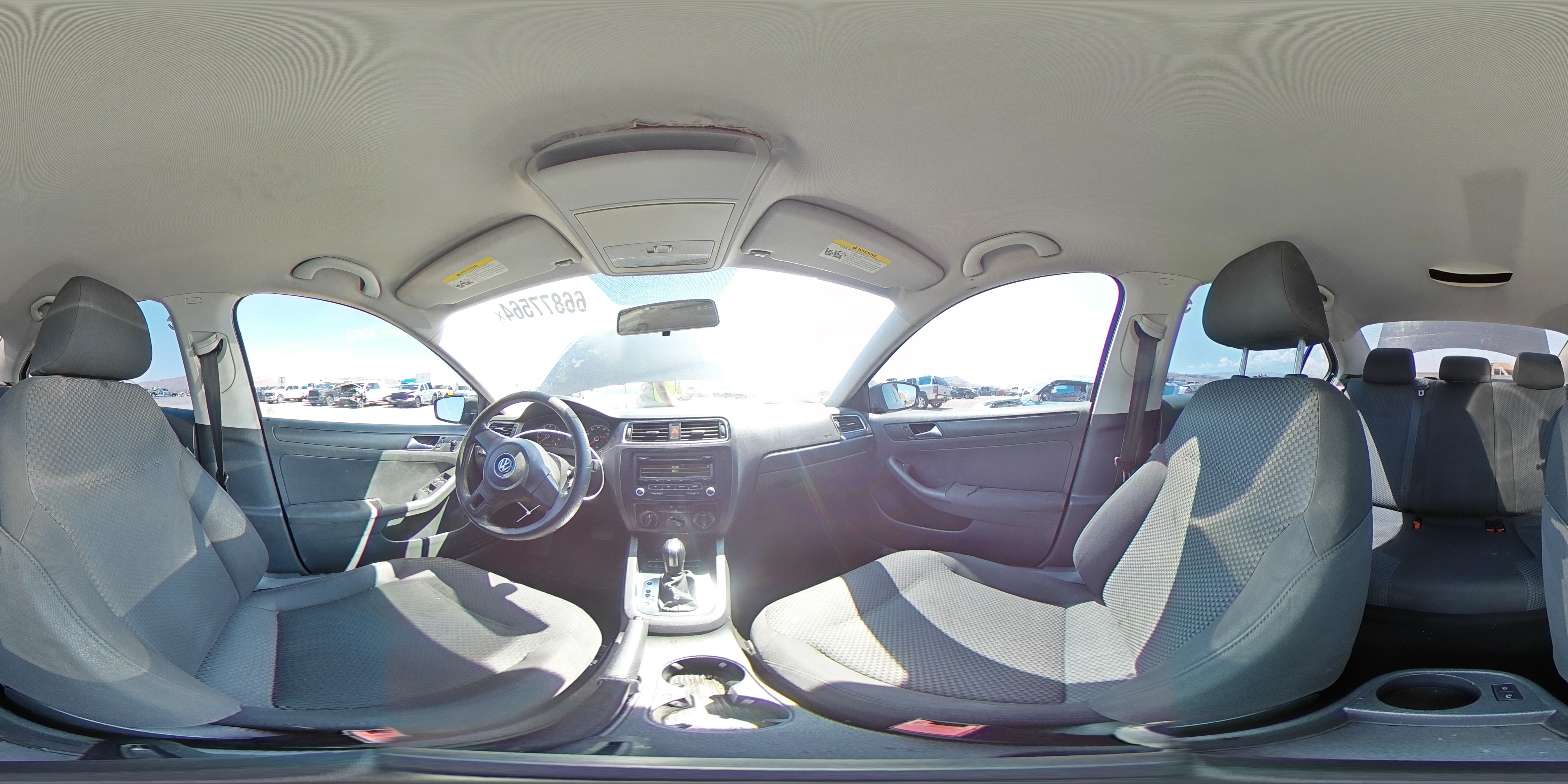 2012 Volkswagen Jetta Base VIN: 3VW2K7AJ7CM372873 Lot: 66877564