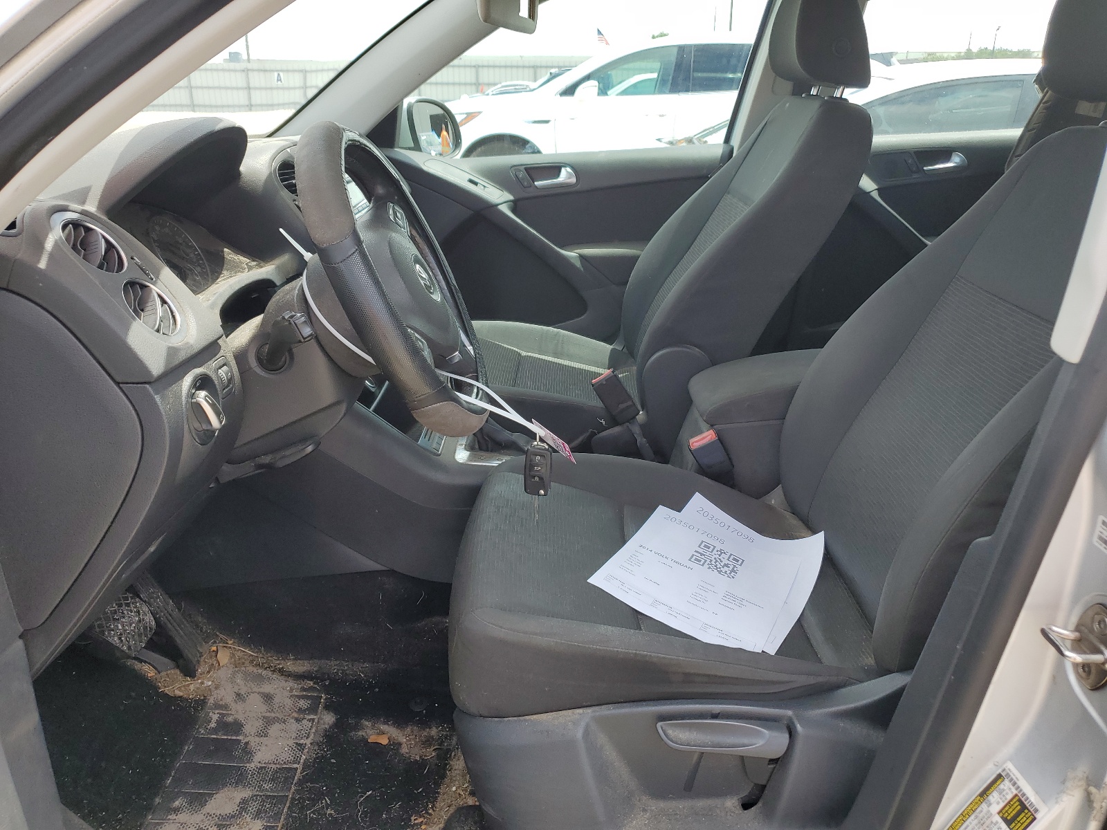 WVGAV3AX9EW530468 2014 Volkswagen Tiguan S