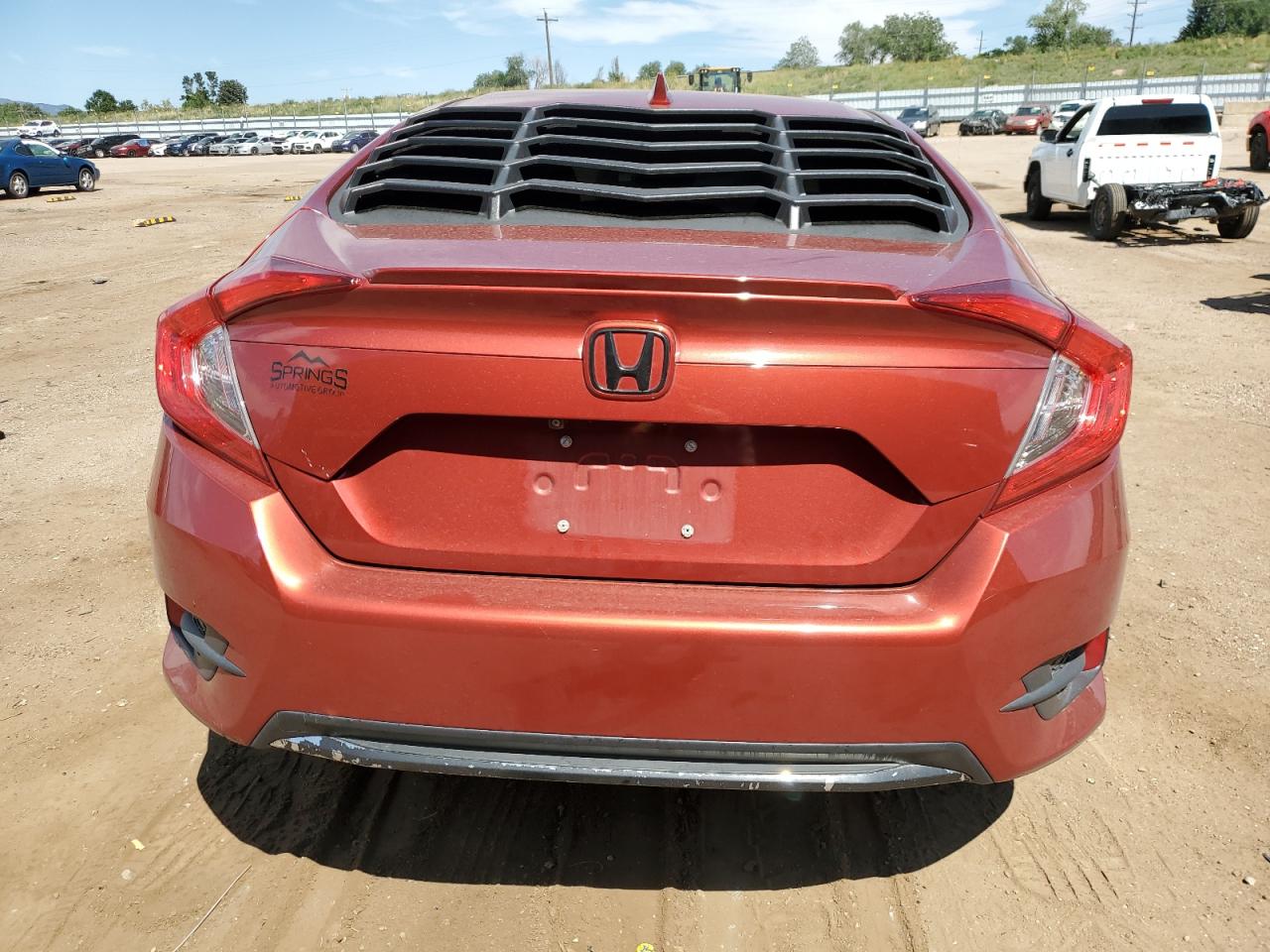 JHMFC1F35KX010234 2019 Honda Civic Ex