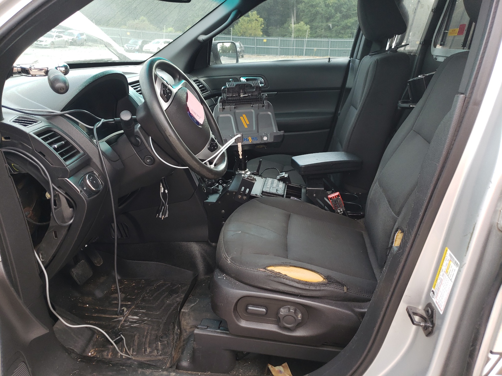 1FM5K8AT3FGB51725 2015 Ford Explorer Police Interceptor