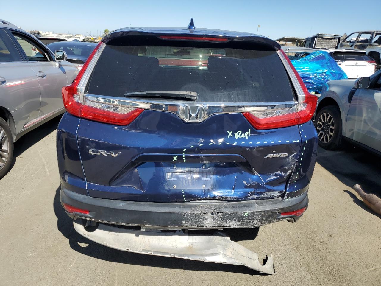 2018 Honda Cr-V Ex VIN: 7FARW2H5XJE075927 Lot: 67756424