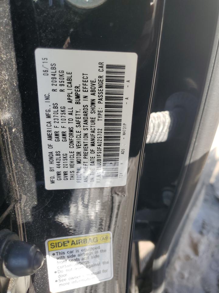 19UUB1F50FA025702 2015 Acura Tlx Tech