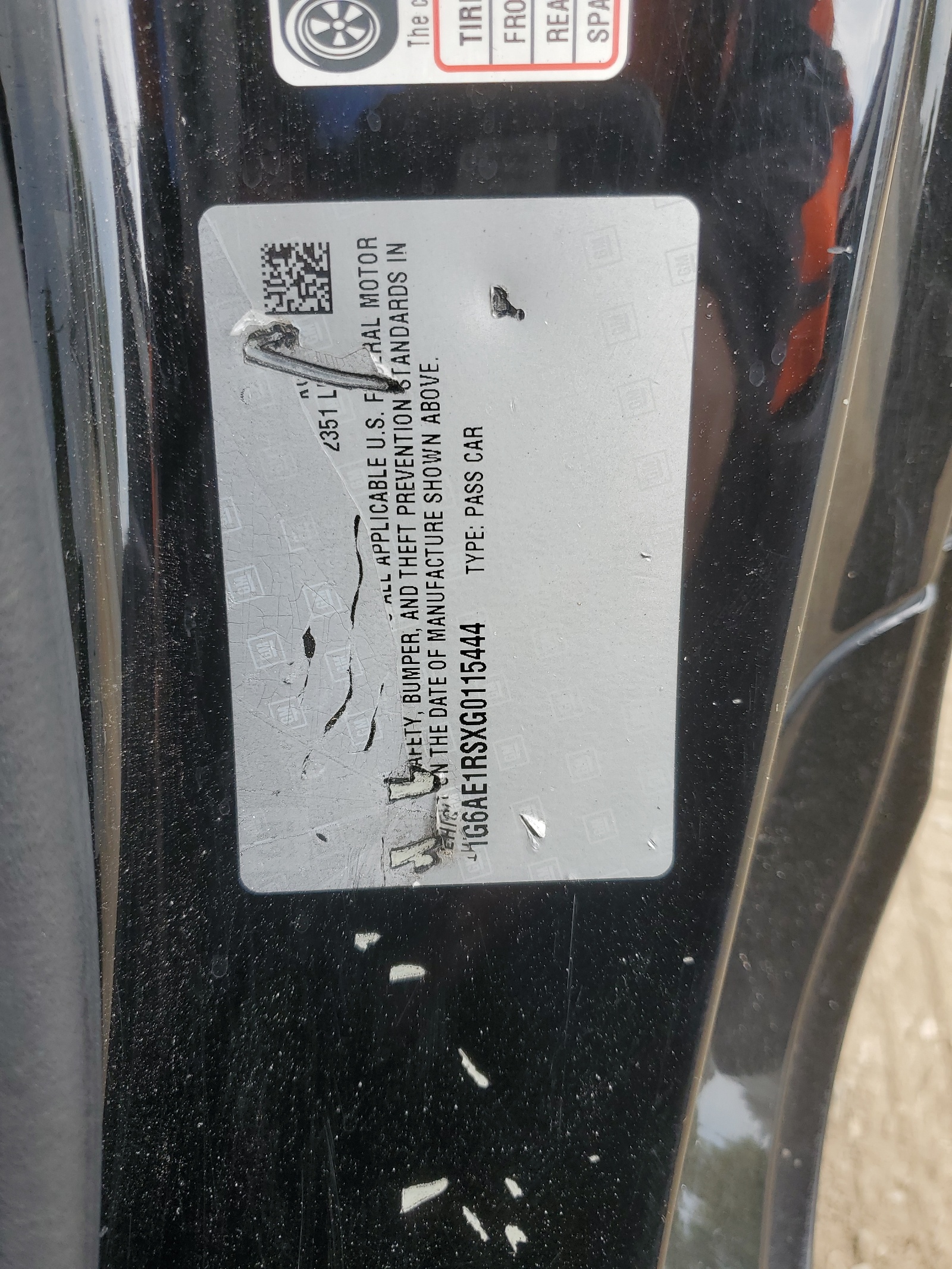 1G6AE1RSXG0115444 2016 Cadillac Ats Premium