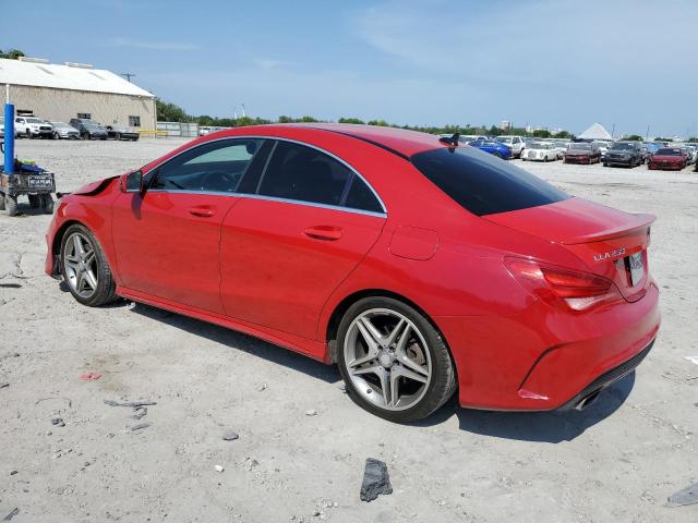  MERCEDES-BENZ CLA-CLASS 2014 Красный