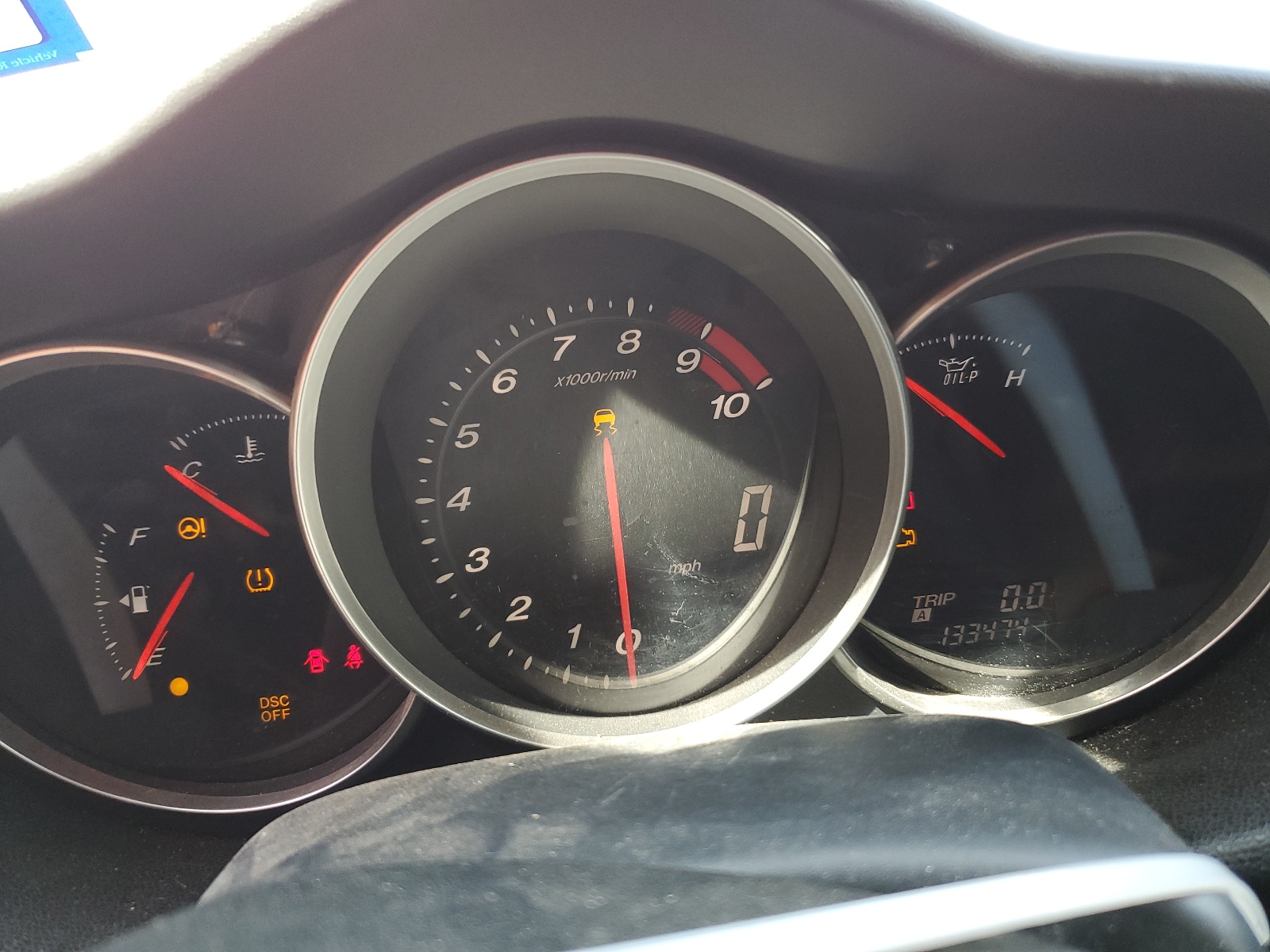 JM1FE173040138127 2004 Mazda Rx8