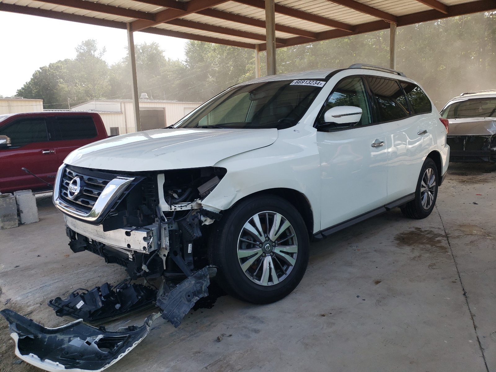 2019 Nissan Pathfinder S vin: 5N1DR2MM0KC646085