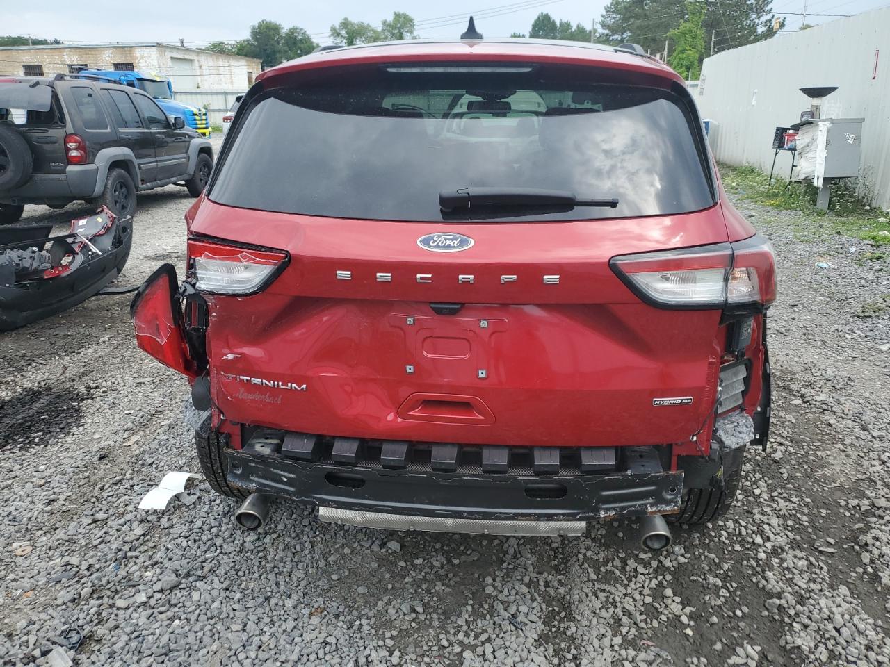 2021 Ford Escape Titanium VIN: 1FMCU9DZ7MUA14163 Lot: 65643614