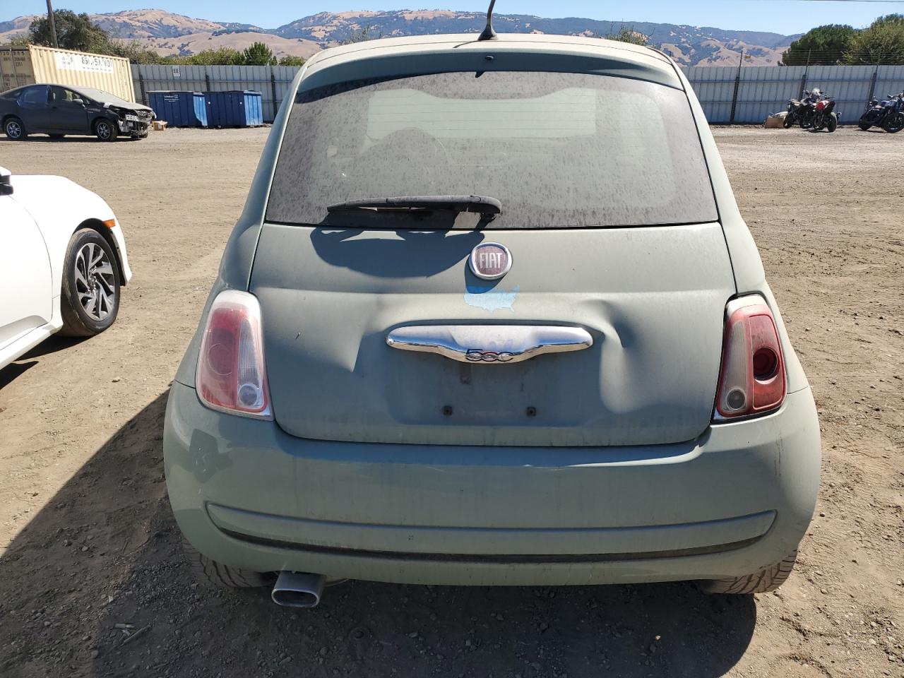 2012 Fiat 500 Pop VIN: 3C3CFFAR5CT381206 Lot: 68492014