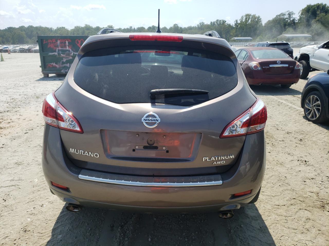 2014 Nissan Murano S VIN: JN8AZ1MWXEW503736 Lot: 69610004