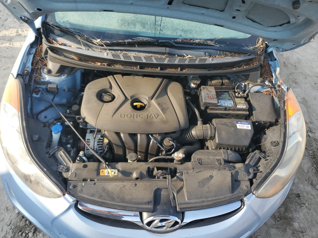 2012 Hyundai Elantra Gls VIN: KMHDH4AE0CU261472 Lot: 66343344