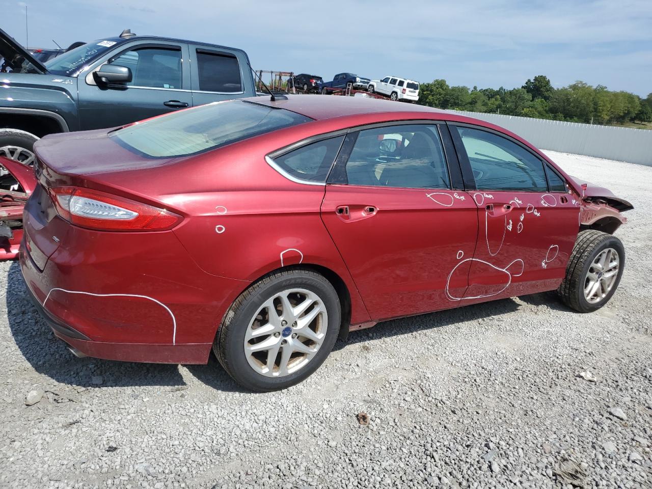 2016 Ford Fusion Se VIN: 1FA6P0H74G5112195 Lot: 68832344