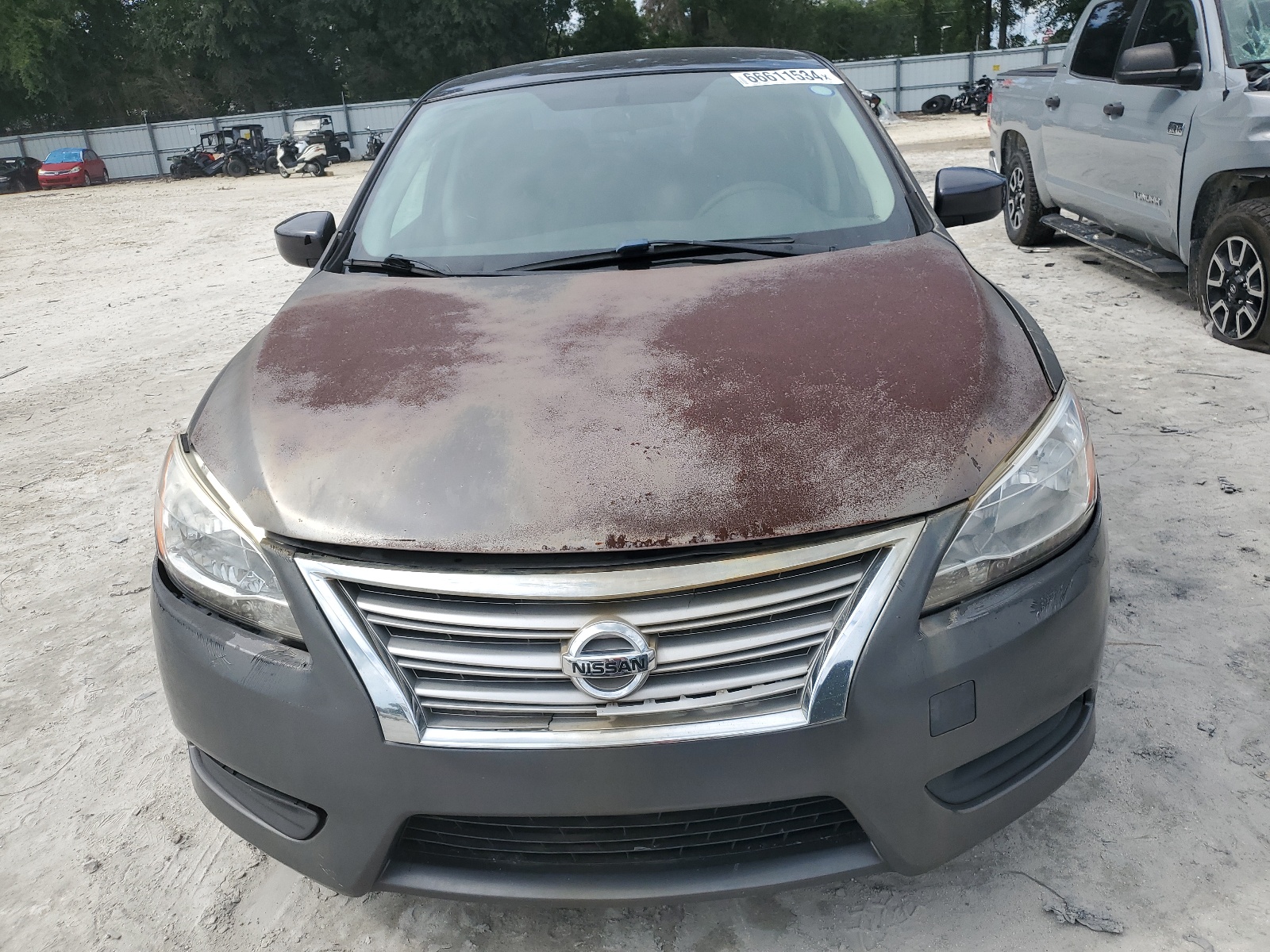 2014 Nissan Sentra S vin: 1N4AB7AP1EN854868