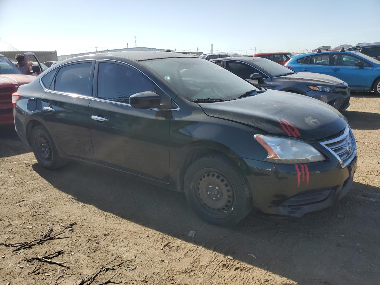 3N1AB7AP1EY263603 2014 Nissan Sentra S