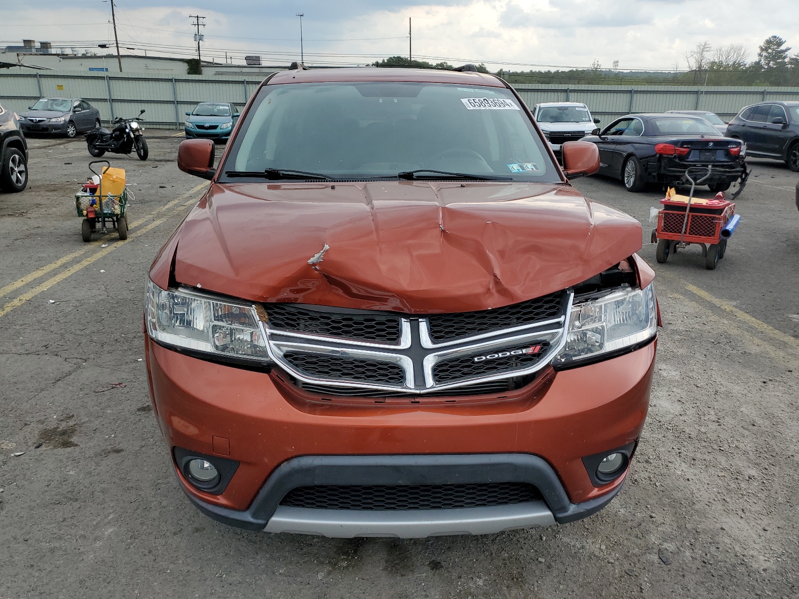 3C4PDDBGXET143178 2014 Dodge Journey Sxt