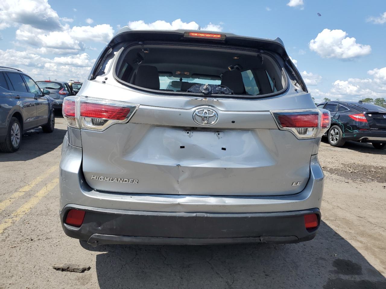 2016 Toyota Highlander Le VIN: 5TDZKRFH6GS120783 Lot: 68724094