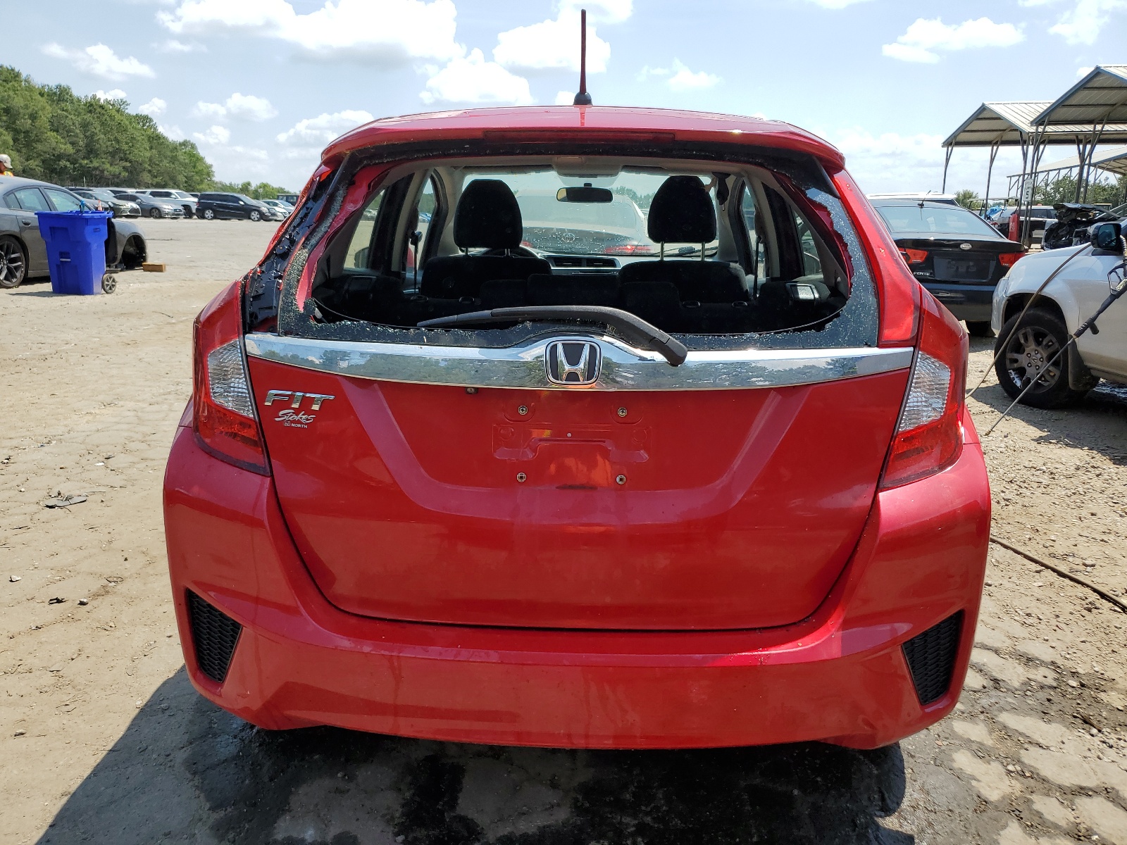 JHMGK5H7XGX025897 2016 Honda Fit Ex