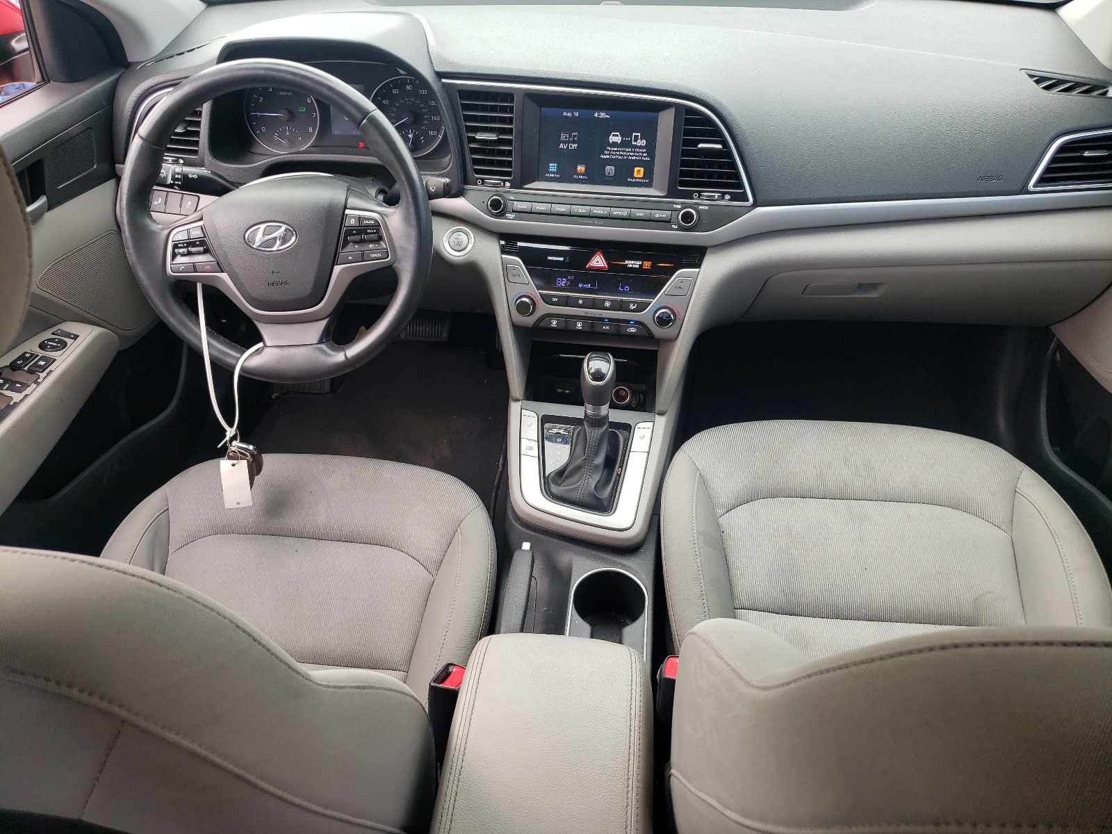 KMHD84LF7HU195659 2017 Hyundai Elantra Se