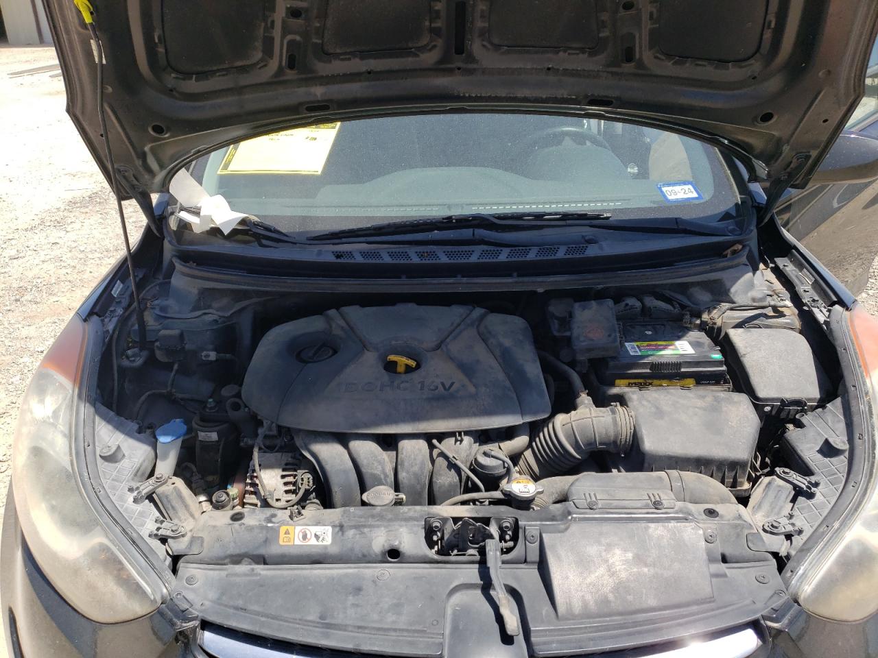 2012 Hyundai Elantra Gls VIN: KMHDH4AE4CU285810 Lot: 65659074