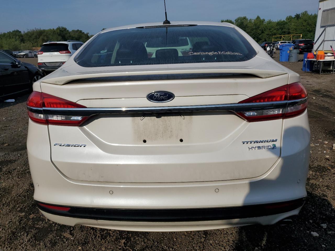 2018 Ford Fusion Titanium/Platinum Hev VIN: 3FA6P0RU4JR282923 Lot: 69371794