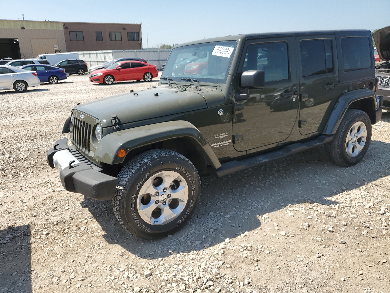 1C4BJWEG3FL581712 2015 Jeep Wrangler Unlimited Sahara