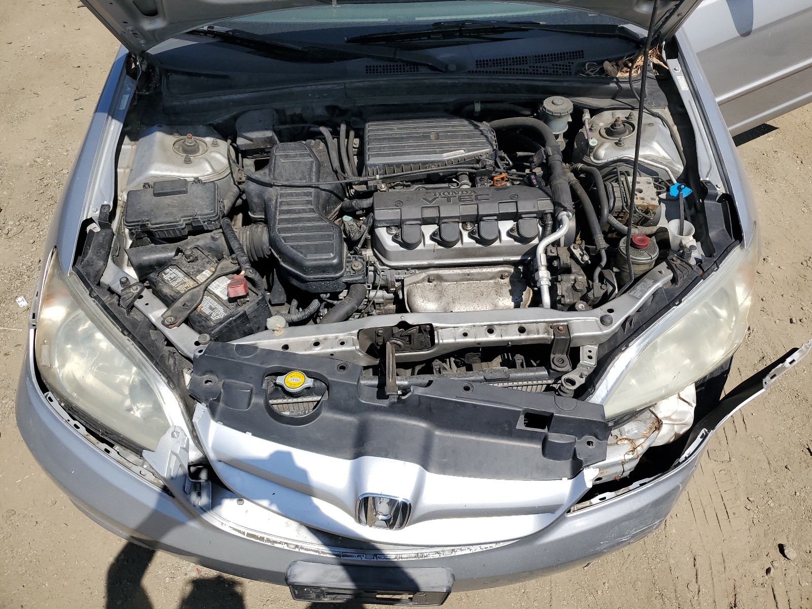 JHMES26714S001621 2004 Honda Civic Ex