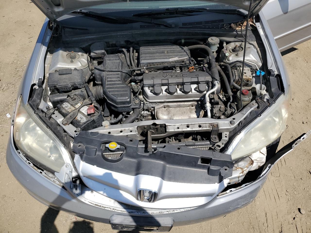 2004 Honda Civic Ex VIN: JHMES26714S001621 Lot: 67745874