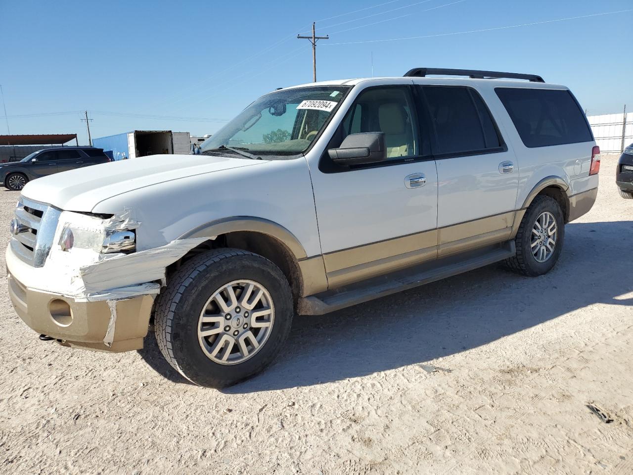 2011 Ford Expedition El Xlt de vânzare în Andrews, TX - Front End