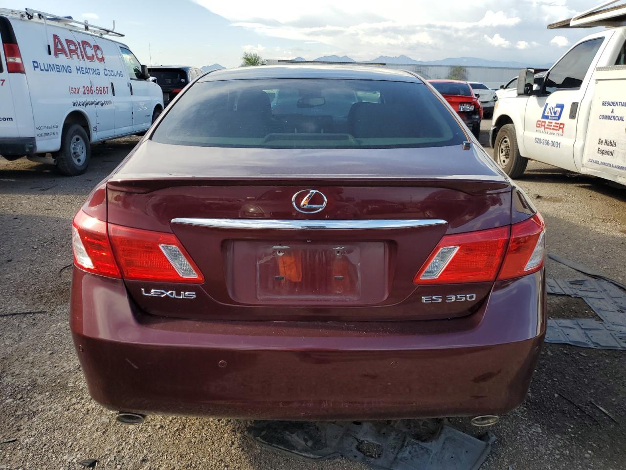 2007 Lexus Es 350 VIN: JTHBJ46G472098254 Lot: 65250964